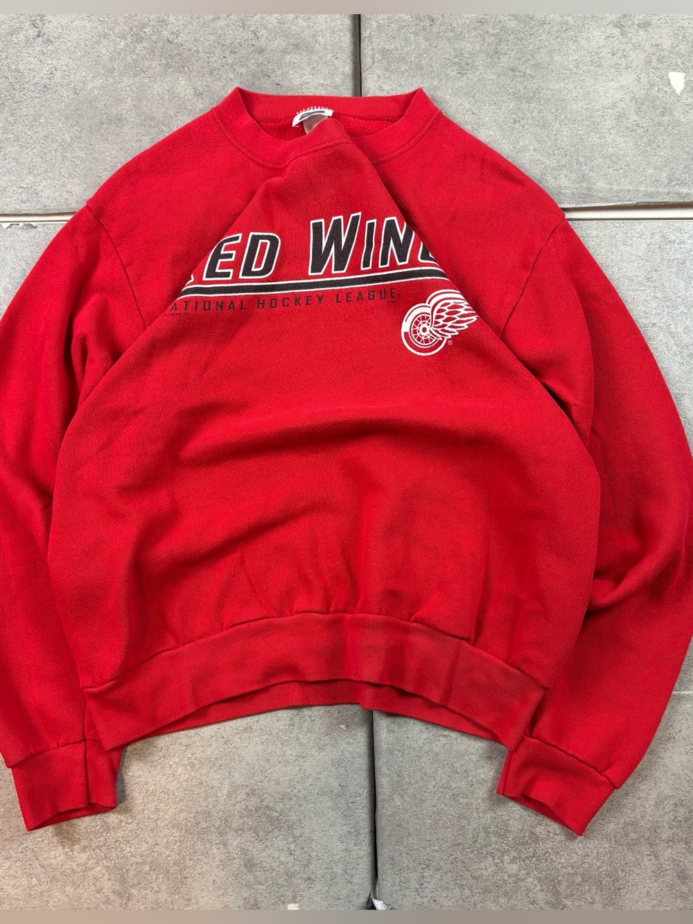 Vintage csa red wings nhl crewneck